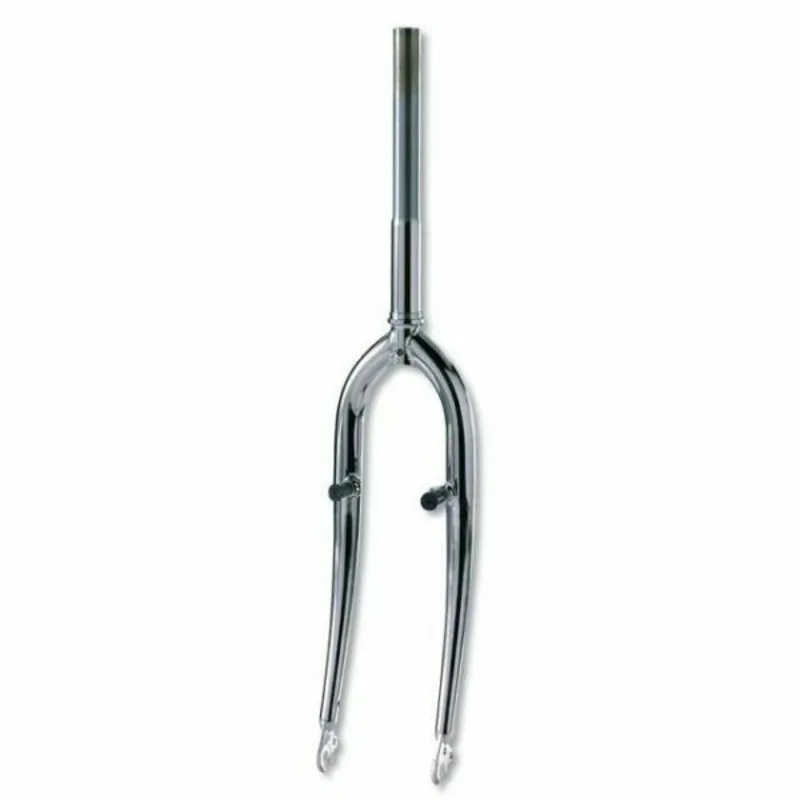 26 Inch Threaded Fork x 1 Inch Chrome-1